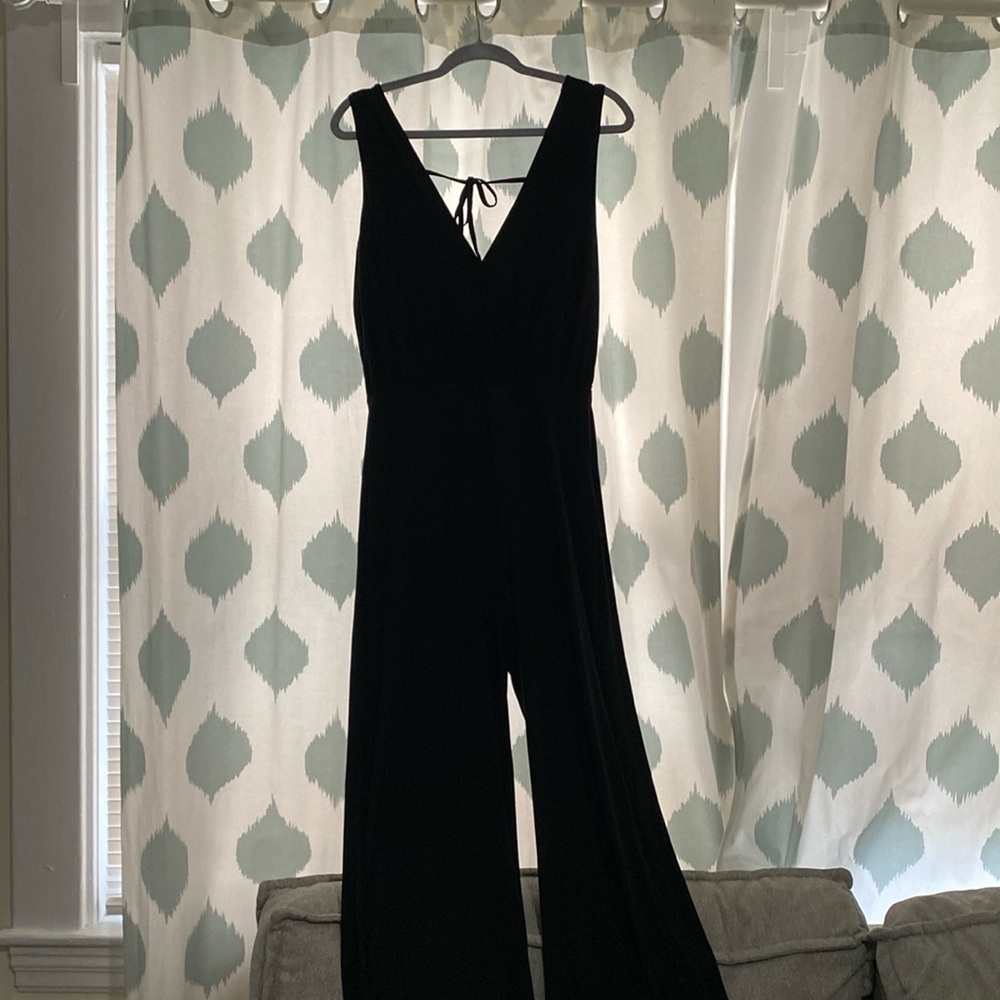 Boohoo black jumpsuit